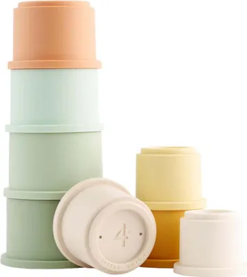 Produktbild von Rubo Toys Little Dutch Becherstapeln Unisex, 1,5 Jahr(e), Kunststoff, Mehrfarbig