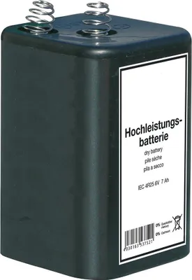 Produktbild von Blockbatterie 6V / 7 Ah Quecksilberfrei