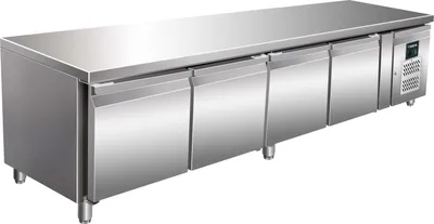 Produktbild von Saro UGN 4100 TN, Chefkoch-Basis, Freistehend, Edelstahl, Edelstahl, 4 Tür(en), 262 l