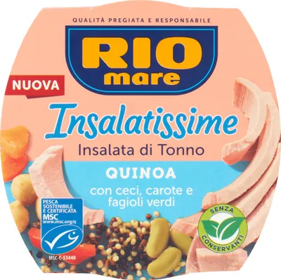 Zdjęcie produktu dla Rio Mare Sałatka z komosą ryżową i tuńczykiem 160g