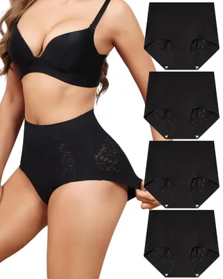 Produktbild von Set mit 4 nahtlosen Unterhosen für Damen