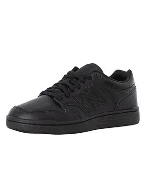Produktbild von New Balance 480 Lederturnschuhe, Schwarz 39.5 EU