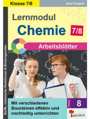 Obrázok produktu pre Lernmodul 8: CHEMIE - Klasse 7-8 / Arbeitsblätter