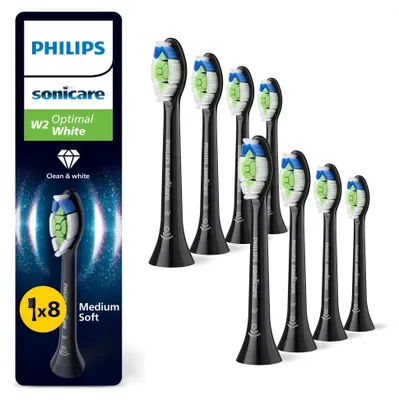 Productafbeelding van Philips Optimal White HX6068/88 opzetborstels (verpakking van 8 stuks)