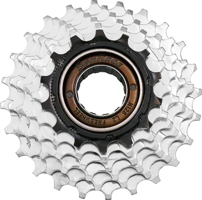 Obrázek produktu pro Kazeta Sunrace se závitem, stříbrná, 5 rychlostí / 14–24 zubů, stříbrná, 5 rychlostí