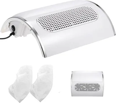 Zdjęcie produktu dla Odkurzacz do manicure - Usuwa pył z paznokci - Mocne ssanie - Moc 40W - Biały