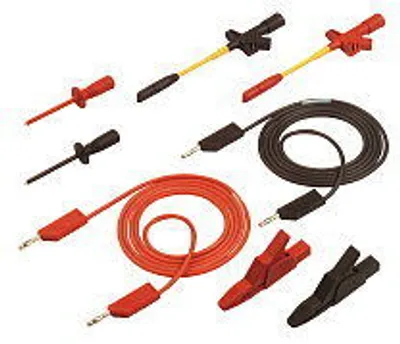 Produktbild von SKS Messleitungs-Set [ Lamellenstecker 4 mm - Lamellenstecker 4 mm] 1.50 m Schwarz, Rot SKS Hirschma