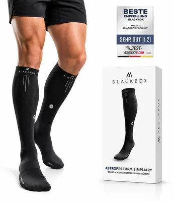 Produktbild von BLACKROX SIMPLIARY Kompressionsstrümpfe – Running Fitness Marathon (S-M