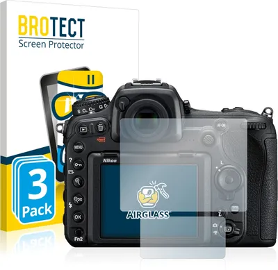 Produktbild von 3x BROTECT Schutzglas für Nikon D500 Schutzfolie Panzer Folie Glas Display Schutz klar