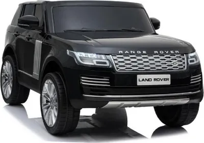 Obrázok produktu pre Detské vozidlo - Elektrické auto "Land Rover Range Rover" - licencované - 2x 12V7AH, 4 motory- 2,4Ghz diaľkové ovládanie, MP3, kožené sedadlo+EVA-čierne