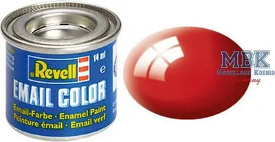 Produktbild von Revell REV031 Email Color 031 feuerrot glänzend