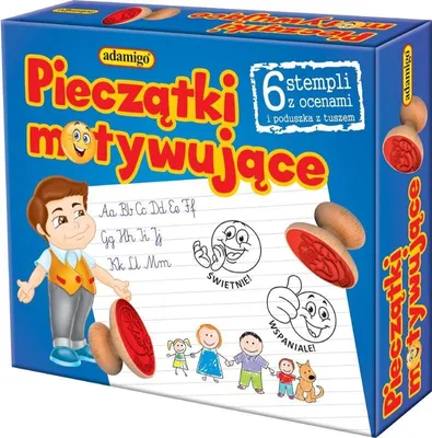 Zdjęcie produktu dla Adamigo 6861 Pieczatki Motywujace