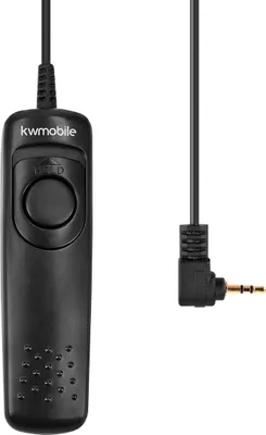 Vhbw Fernauslöser Für Canon EOS Kameras - 1m Kabel Mit 2-stufiger Auslösefunktion