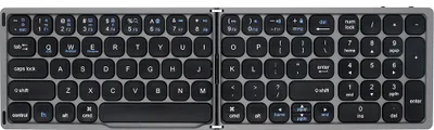 Obrázek produktu pro FK328 Přenosná klávesnice Bluetooth, BT3.0 | Skládací design | Kompatibilní se třemi oblíbenými systémy, šedá