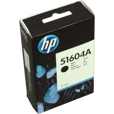 Produktbild von HP Schwarz Druckerpatrone für Normalpapier, Standardertrag, Schwarz, Tinte auf Pigmentbasis, 1 ml, 1 Stück(e)