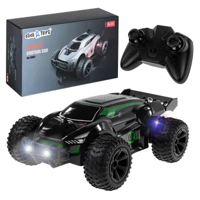 Zdjęcie produktu dla Zdalnie Sterowany Samochód Terenowy Wyścigówka Auto Rc Pilot Led + 2 Aku