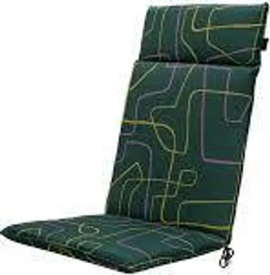 Produktbild von Madison Tuinstoelkussen hohe Rückenlehne 50x120 cm Joah grün, wasserabweisend, 50% Baumwolle, 50% Polyester