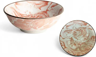 Produktbild von Japan-Bowls ASIATICA | Drachengott Edition, Porzellan-Schalen, 20,5 cm