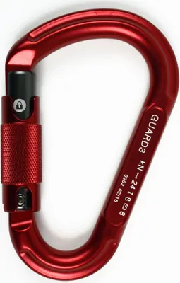 Produktbild von EDELWEISS - Alukarabiner GUARD3 HMS triple action