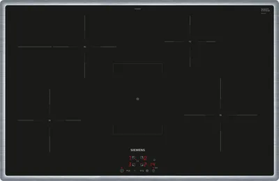Produktbild von Siemens EH845BFB5E, iQ300, Induktionskochfeld, 80 cm, Schwarz, Mit Rahmen aufliegend