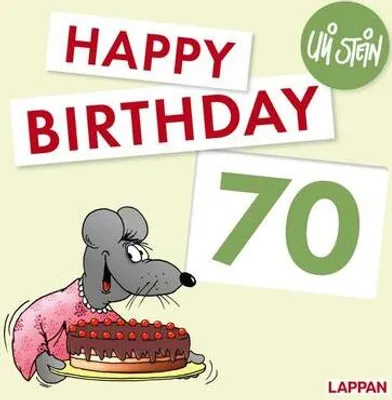 Produktbild von Happy Birthday zum 70. Geburtstag