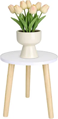 Produktbild von Blumenständer rund, Holz, 30 x 32 cm, für die Wohnung
