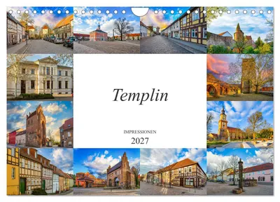 Produktbild von Templin Impressionen (Wandkalender 2027 DIN A4 quer), CALVENDO Monatskalender