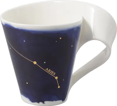 Produktbild von Villeroy & Boch NewWave Stars Becher mit Henkel Widder / Aries 300ml
