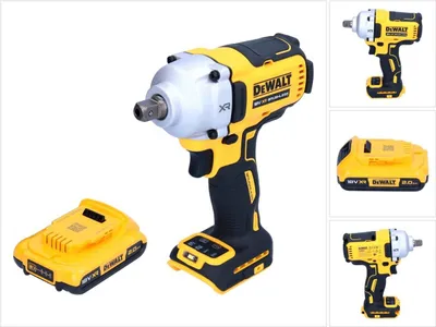 Produktbild von DeWalt DCF 892 N Akku Schlagschrauber 18 V 812 Nm 1/2" Brushless + 1x Akku 2,0 Ah - ohne Ladegerät