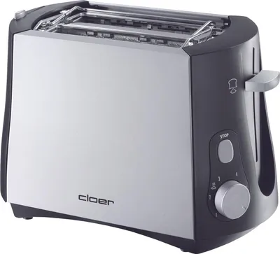 Immagine prodotto di CLOER Tostapane 3410 2 fette cromo/nero