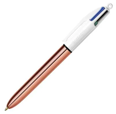 Produktbild von BIC 4 Farben Stift Rose Gold Gehäuse Mix AST