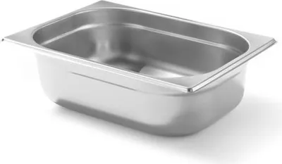 Zdjęcie produktu dla Pojemnik Gn 1/2 Wys. 100 Mm Ze Stali Nierdzewnej - Hendi 800331