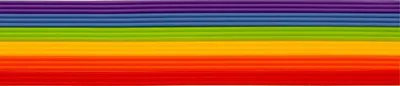 Produktbild von KNORR PRANDELL Wachsplatten-Sortiment 200 mm Ø 2 mm regenbogen