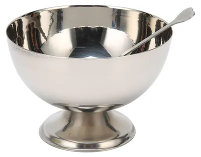Eisbecher-Set aus Edelstahl, 4 Stück, wiederverwendbar