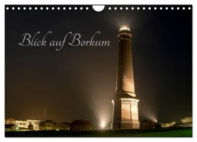 Produktbild von Blick auf Borkum (Wandkalender 2027 DIN A4 quer), CALVENDO Monatskalender