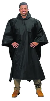 Productafbeelding van 12714-bk 12714 Deko-Repel reinwear XL & Tall .22, 762239 mm EVA licht poncho, zwart