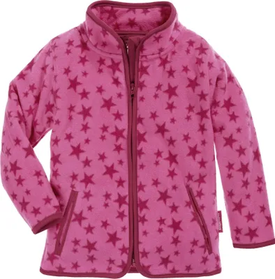 Produktbild von Playshoes Fleece-Jacke Sterne, pink, 98