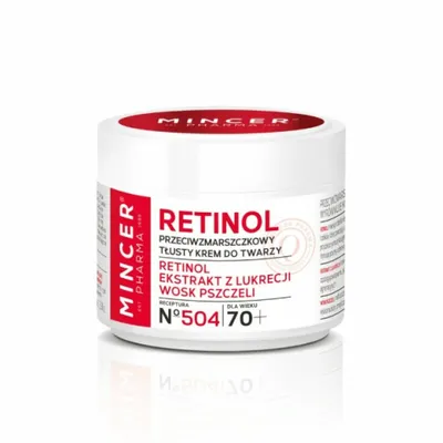 Produktbild von Mincer Pharma Retinol Anti-Falten Creme 70+ Nr. 504 50ml