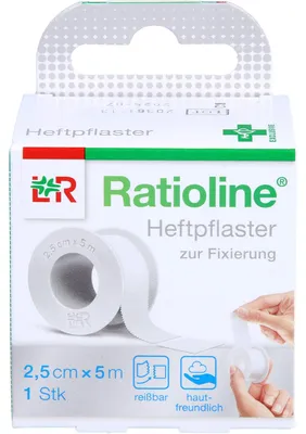 Obrázek produktu pro Ratioline akutní náplast 2,5cmx5m, 1 ks PFL