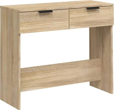 Obrázok produktu pre vidaXL Konzolový stolík Sonoma dub 90x36x75 cm odvodený výrobok z dreva