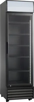 Produktbild von Esta Kühlschrank mit Werbetafel - LED Innenbeleuchtung, 317 Liter, schwarz