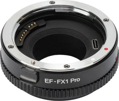 Produktbild von Viltrox EF-FX1 Pro Autofokus-Objektivhalterungsadapter mit Blendeneinstellring Typ C, verbesserter Ersatz fuer Canon EF/EF-S-Objektive auf Fuji X-T3 X-T30 X-T20 X-T100 X-E2 X-E3 X-Mount Spiegellose Kameras
