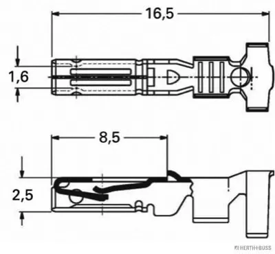 Immagine prodotto di Buchsen-Kontakt 1,0-1,5Qmm 50 253 327 -