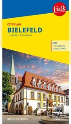 Produktbild von Falk Cityplan Bielefeld 1:20.000