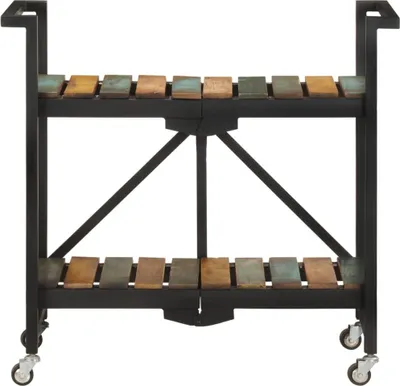 Obrázek produktu pro vidaXL Kuchyňský vozík 87x36x81 cm Masivní staré dřevo