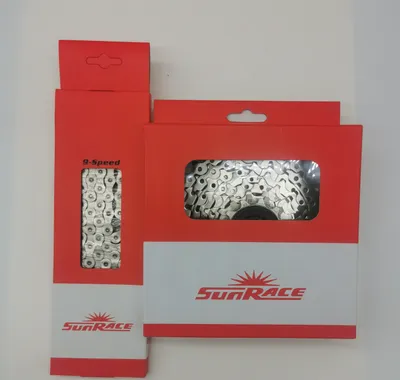 Zdjęcie produktu dla Zestaw zębatki i łańcucha SUNRACE 9-rzędowy CSM96 11-32 + łańcuch CNM94