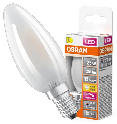 Immagine prodotto di OSRAM HOMELIGHTING 4058075832145 LED (monochrome) EEC F (A - G) E14 Teardrop shape 7.5 W = 60 W Neutral white (Ø x L) 47 mm x 89 mm 1 pc(s)