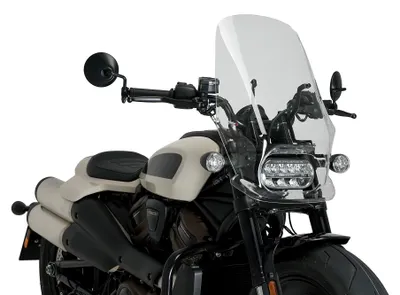 Image de PUIG 21322W New Generation Touring pour HARLEY DAVIDSON SPORTSTER S RH1250S Transparent