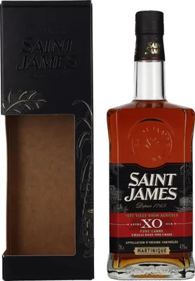 Produktbild von Saint James XO Rhum Vieux Agricole 43% Vol. 0,7l in Geschenkbox