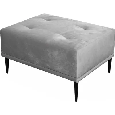 Produktbild von Sitzpuff APOLLO, Wellenfederung, Bezug TIFFANY 15, Metallfüße, 83x63x46 cm